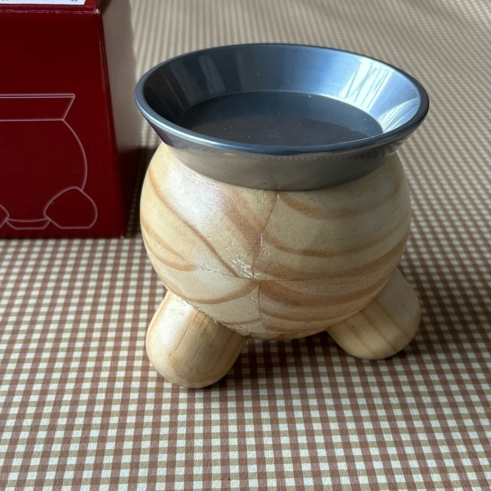 IKEA VINTERFINT wooden candle‎ holder. NEW